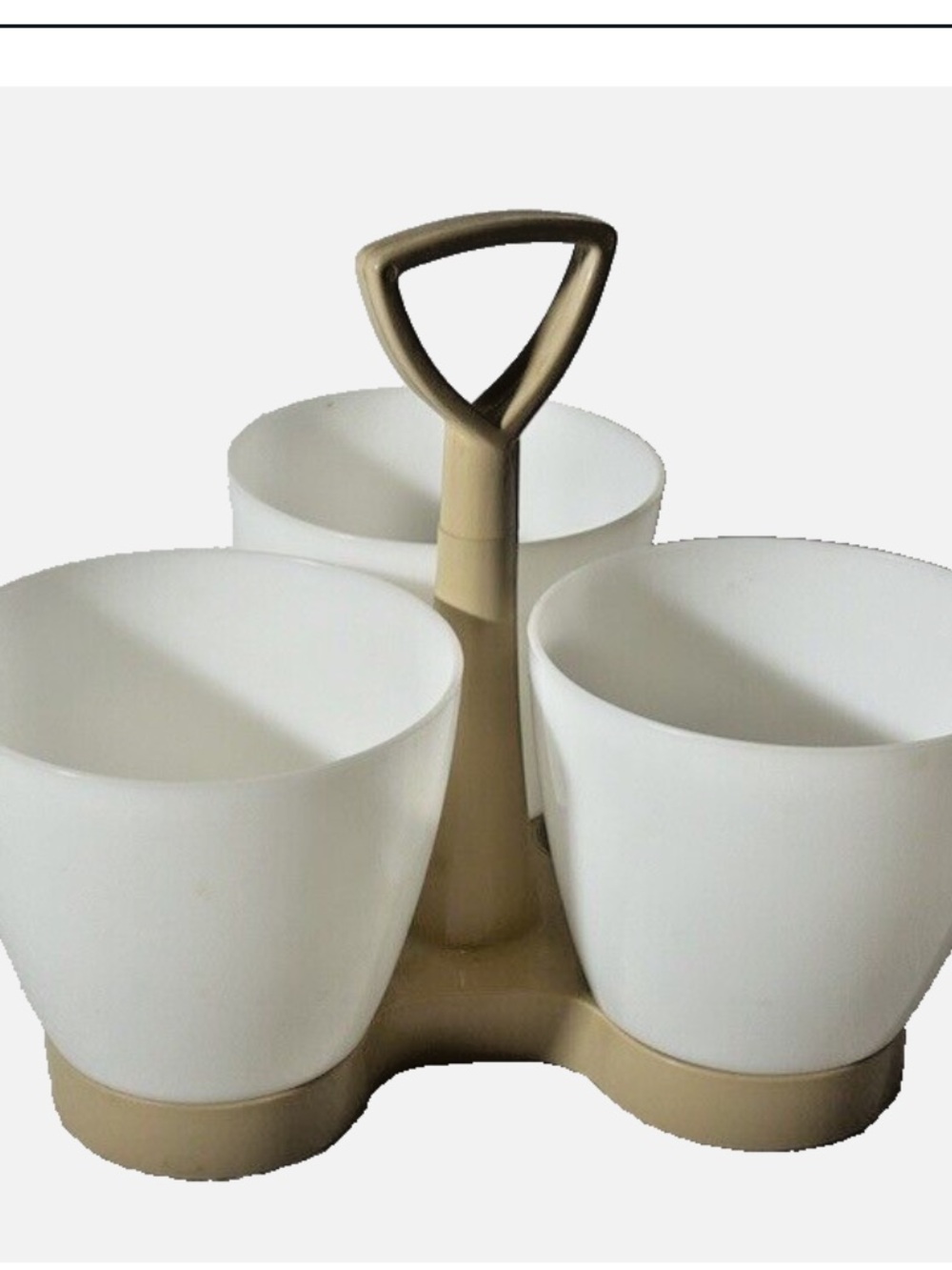 Vintage Tupperware  Condiment Caddy Server